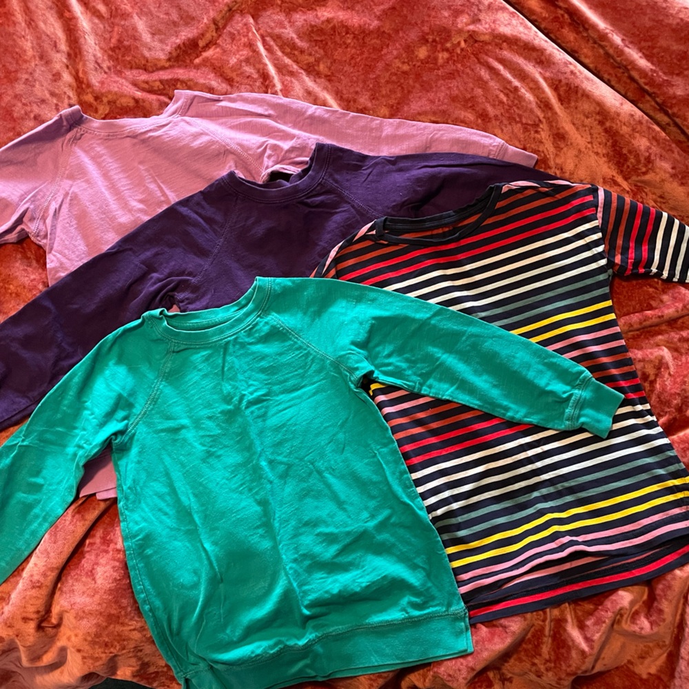 Lot of 4 primary shirts